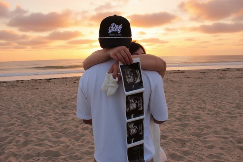 Beach announcement - dad gang