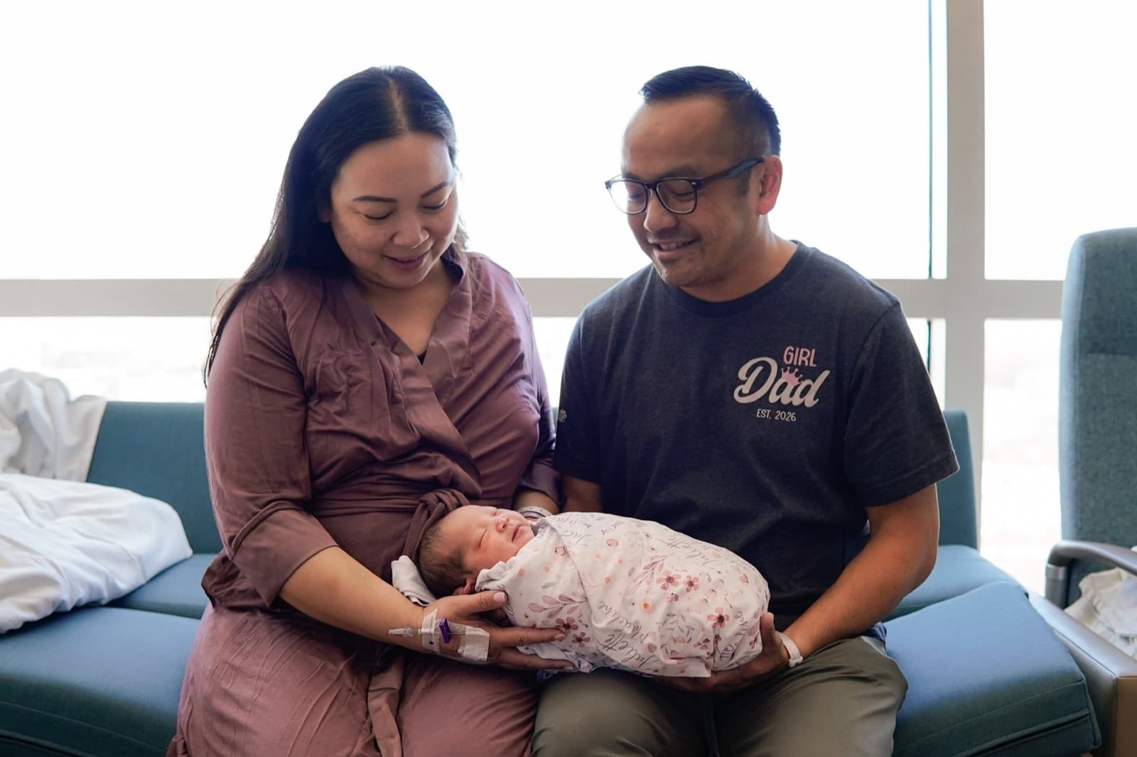 Proud parents